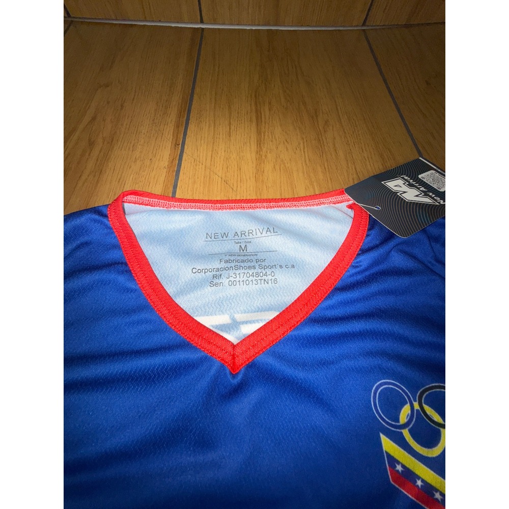Venezuela‎ Olympic Team Sleeveless Jersey Tank Top Blue Medium - Picture 6 of 15